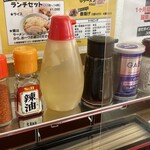 ラーメン もっけだの - 卓上アイテム