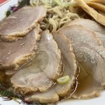 ラーメン もっけだの - チャーシュー麺普通盛あっさりのチャーシュー