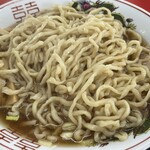 ラーメン もっけだの - チャーシュー麺普通盛あっさりの天地返し