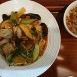 来勝軒 - 五目あんかけご飯