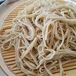 kitakamiminoriansasara - 白蕎麦。微かな甘味を感じる。黒→白蕎麦の提供順は絶妙！