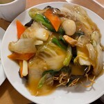 南海飯店 - かたい焼ソバ