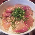 九州の地魚料理 侍 - 琉球丼（ブリの漬け丼）