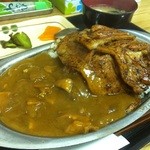 ぶた福 - カレー豚丼＋肉大盛