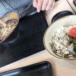 ゆで太郎 - 朝食焼き鯖御飯390円