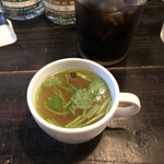 オーチョ タケリア メキシカン - セットのライムスープ