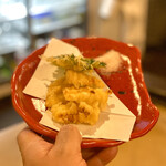 餃子マフィア - もろこし天ぷら