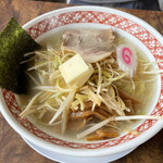 ラーメン屋　壱番亭 - 塩ラーメン バタートッピング