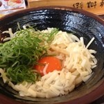 つるまる　 - チーズ釜玉うどん