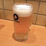 Sushidokoro Kagura - 生ビール550円