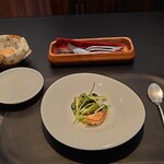 ベルエキップ - 刺身用の鮑のポワレ