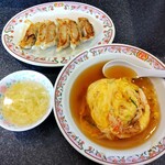 餃子の王将  - 天津飯＆餃子