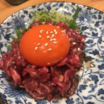 大衆 焼き肉ホルモン 大松 - ハラミユッケ75点