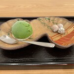 茶舗 若草園 - 玉露のジェラート