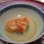 青華こばやし - 金目鯛　酒蒸し