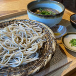 そば茶屋 松きち - 鴨そばつけ  太角麺  1700円