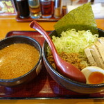 Menba sendaishouten - 辛味噌つけ麺大盛