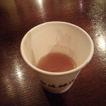 安藤醸造 - 試飲のお味噌汁