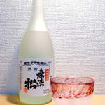 宇佐美商店 - （おまけ） 合わせたのは、こんな米焼酎。福岡／無法松酒造「無法松」