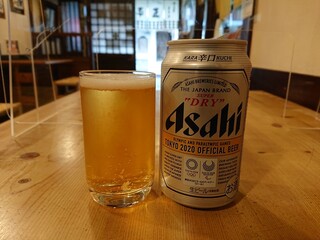 Amakara - 缶ビール(370円)