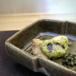 Hirata - ＊伊佐木は身がふっくら焼かれ、木の芽味噌の味わいも良く一緒に頂くと美味。