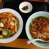 秀味軒 - 料理写真:中華丼と台湾ラーメンセット　680円