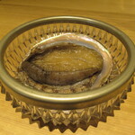 温石 - 活きアワビ