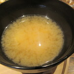 温石 - 味噌汁