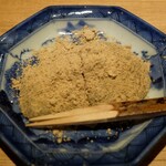 日本料理FUJI - 目の前で作られたわらび餅