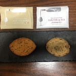 ガトー フェスタ ハラダ - 共にトリュフとポルチーニ茸が入っている！アホ舌の私はトリュフよりポルチーニ茸の方が好み！アホのビンボー舌でよかったかしらん。