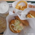 モスバーガー - トレー上