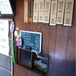 さわだ - 管理人室？天ぷらが見えます