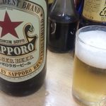 サッポロの黒ラベルではなく、ラガーが味わえます。