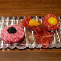 うしごろバンビーナ 銀座店 - ☆ユッケ＆キャビア・肉寿司ウニのせetc...(#^.^#)☆