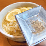 蕎麦の三心 - 