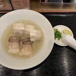 大衆居酒屋 よっとこ - 透明とんこつラーメン