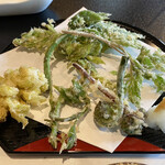 郷土料理ともん - 天ぷら一段目