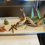 郷土料理ともん - 鮎と岩魚