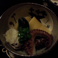 瓢亭 本店 - 京筍、飯ダコ、わらびの炊き合わせ