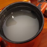そば処寿庵 - 蕎麦湯