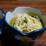 安代館 - 蕨の卵とじ