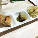 がばちょ - セット（アテ3品+1ドリンク/500円）