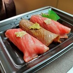 神戸ビフテキ亭デリ - ローストビーフ寿司