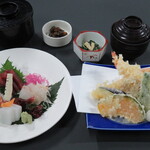 Tsukiji Uemura - 刺天和定食