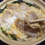 Takeno ya - 鍋焼うどんにカツをのせるだとぉ？？