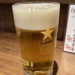 蔵元居酒屋 清龍 - 生ビールジョッキ