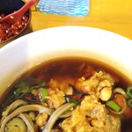 一〇そば - 濃ゆいお汁