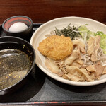 Echigo Soba - 肉蕎麦つけ麺 & コロッケ
