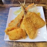 楽味家まるげん - 地魚のミックスフライ