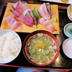地魚刺身定食